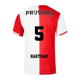 Nogometni Dresovi Feyenoord Rotterdam Hartman 5 Domaći 2023-24 Kratkih Rukava